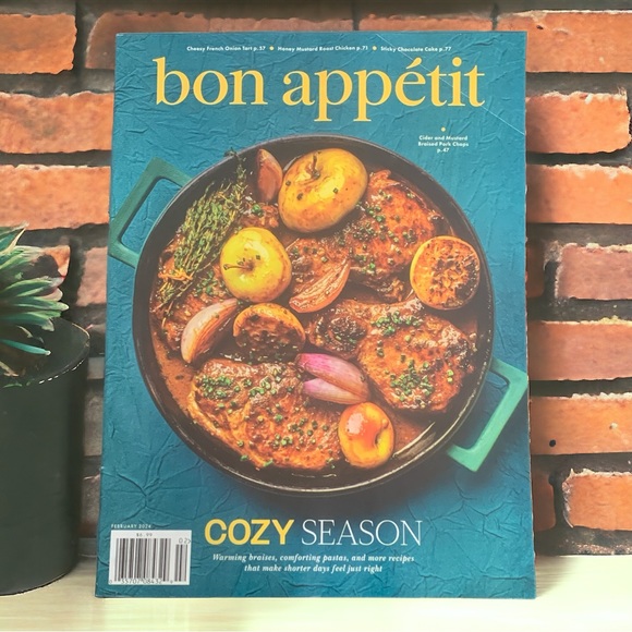 Bon Appetit Magazine February 2024 Cozy Season Warming Braises Comforting Pastas - Picture 2 of 4